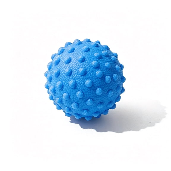 Hard Spiked Hedgehog Massage Ball with Nubs, Textured Muscle Relaxation Ball for Foot Hand Back, Deep Tissue Myofascial Release Ball for Plantar Fasciitis and Body Pain Relief