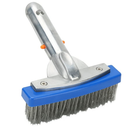Hard Steel Hair Brush Head Pool Brush Stainless Steel Swimming Pool Cleaner Pool For Floor