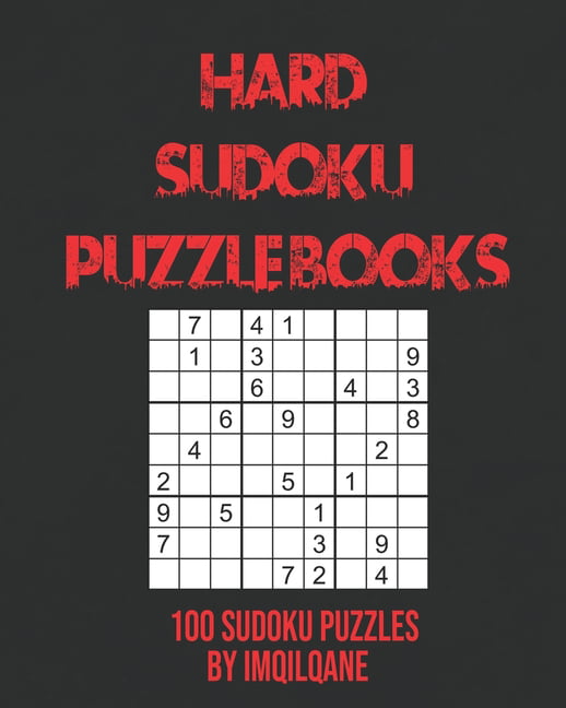  2024 hard Sudoku puzzles book for adults: Large Print Sudoku  Books For Adults, Extremely Hard with full solutions, Challenge for your  Brain, 4 puzzles  Challenge your self and Test your