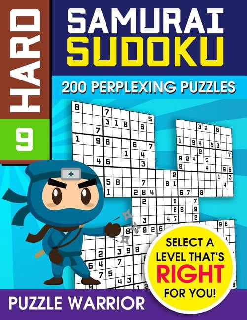 Hard Sudoku Samurai Hard Samurai Sudoku: 200 Perplexing Puzzles, Book 9, (Paperback)