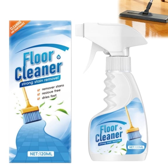 Hard Surface Floor Cleaner Spray, Multipurpose Floor Cleaning and Polishing Spray, Hard Surface Spray Cleaner, Floors Cleaning Solution for Stone, Tile, Laminate, Powerful Stain Remover, 120ml