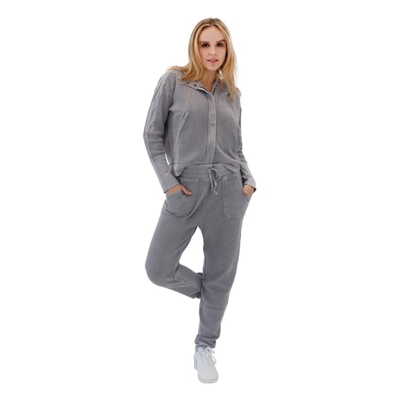 Hard Tail Women's Thermal Hoodie & Pant Set, Sizes S-3X