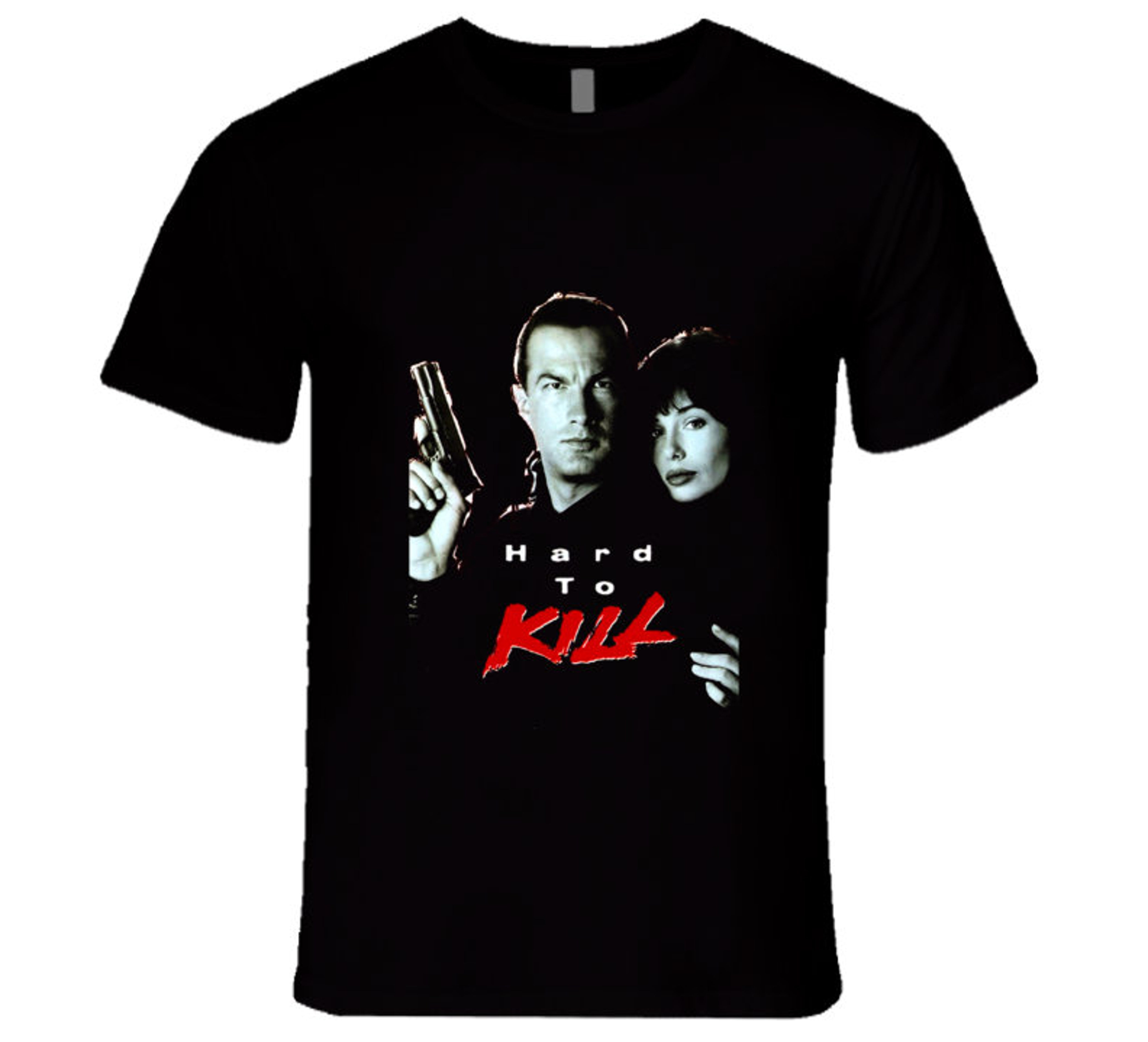 Hard To Kill Seagal 90's Action Martial Arts Movie T Shirt - Walmart.com