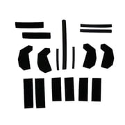 Hard Top Seal - Compatible with 2007 - 2017 Jeep Wrangler 2008 2009 2010 2011 2012 2013 2014 2015 2016