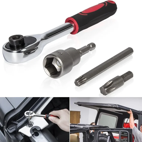 Hard Top and Door Torx Set Tool Kit for Jeep Wrangler JK JL 2007-2022