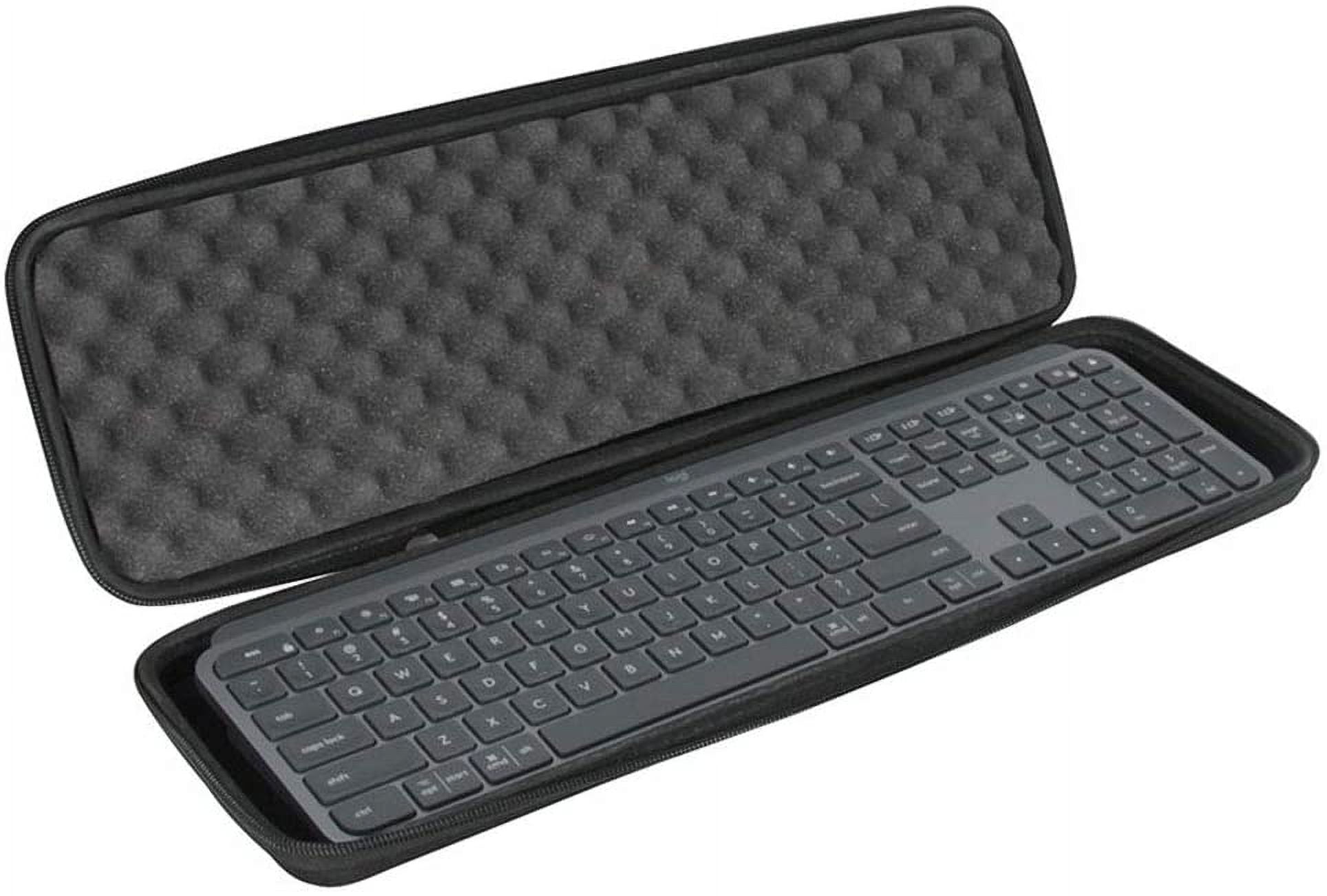 XANAD Hard Case for Logitech MX Keys/MX Keys Advanced MIC Wireless  Illuminated Keyboard- Carrying Storage Bag
