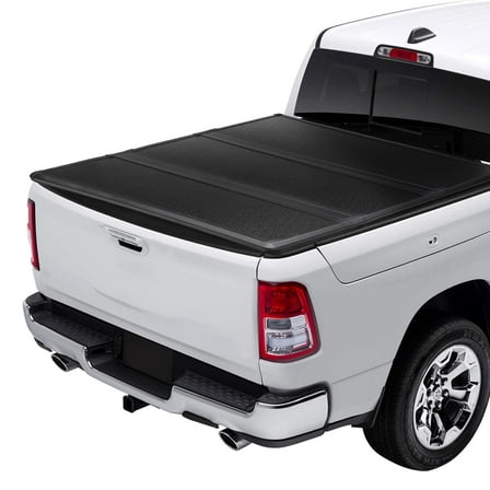 Hard Tri Fold Tonneau Cover Compatible with 2022-2023,4.6FT Tonneau Cover,Hard Folding Tonneau Cover Protect Car