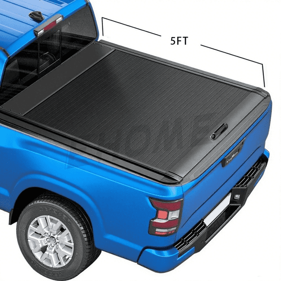 Hard Truck Bed Cover Fits For Nissan Frontier 2005-2025 Truck Bed Retractable Hard Tonneau Bed Cover Kit