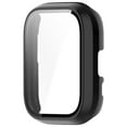 thumbnail image 1 of Hard Watch Accessories Full Cover PC+Tempered Screen Protector Protective Case Cover Shell BLACK, 1 of 8