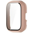 thumbnail image 1 of Hard Watch Accessories Full Cover PC+Tempered Screen Protector Protective Case Cover Shell PINK, 1 of 8