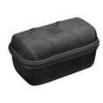 thumbnail image 1 of Hard Watch Travel Case, Portable Nylon Zipper Storage Organizer Box for Men Women with Soft Compressible Foam Pillow Black, 1 of 6