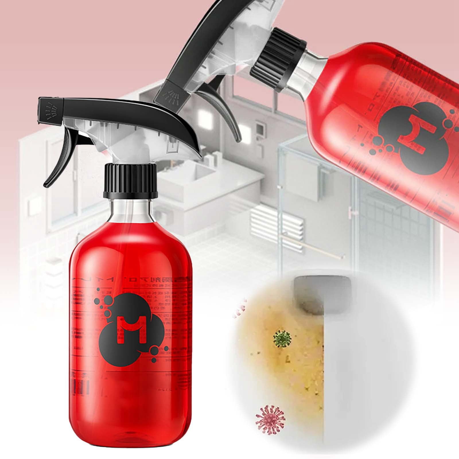 Hard Water Glass Shower Door Nose Hair Haze Remover Screen Printing