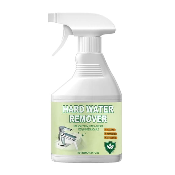 Hard Water Remover Safe Formula Water Stain Cleaner for Bathroom Kitchen Sink