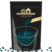 Lifestance 1lb Hard Wax Beads for Hair Removal Kit, Bikini Waxing for Sensitive Skin, Full Body, Brazilian, at Home Wax Refill for Women Men (Jasmine)