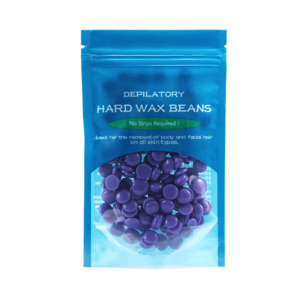 Hard Wax Beans Hot Film Depilatory Wax Bead Body Legs Hair Removal Wax 50G
