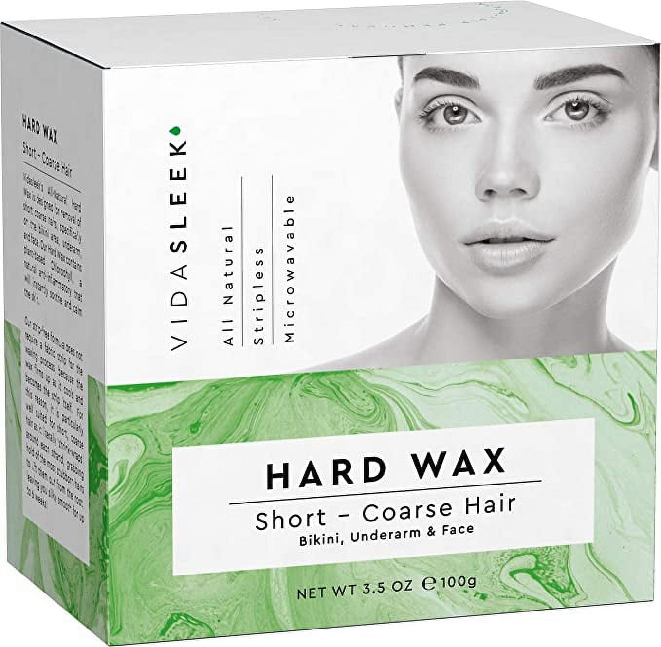 Hard Wax Kit Face, Underarms & Bikini Hair Remover