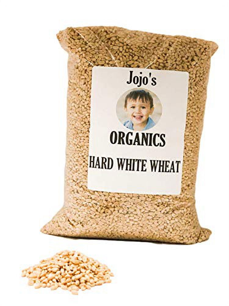 Hard White Wheat Berries Certified Organic NON GMO Bulk Grains 5