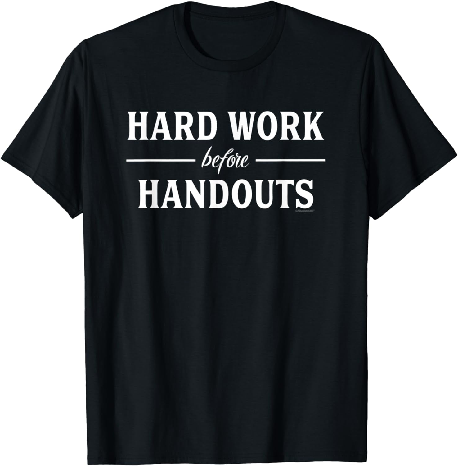 Hard Work Before Handouts, Mind Over Matter Challenge T-Shirt - Walmart.com