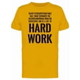 thumbnail image 1 of Hard Work, Talent Inspiration Tee Men's -Image by Shutterstock, 1 of 2