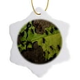 thumbnail image 1 of 3drose, Hard Worker Ants, 3 inch Snowflake Porcelain Ornament, 1 of 7