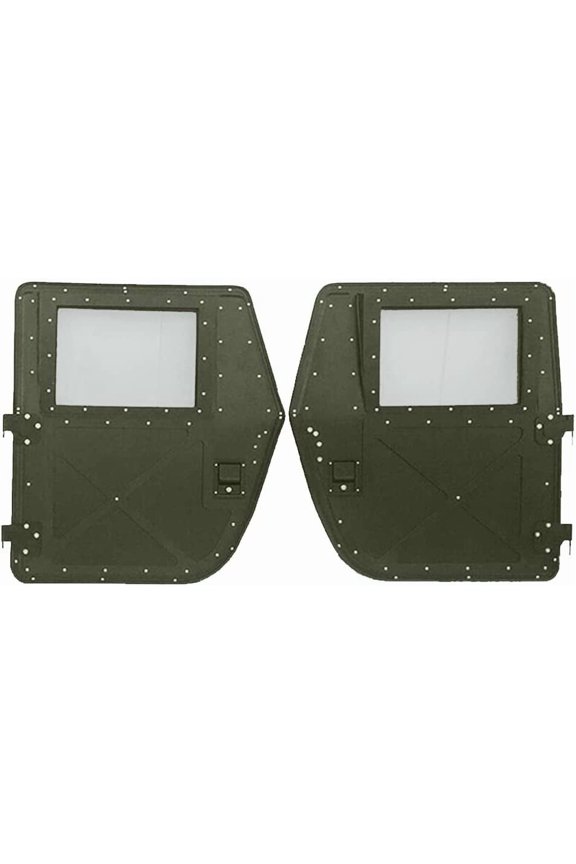 Hard X-Door- Set of 2 REAR- GREEN