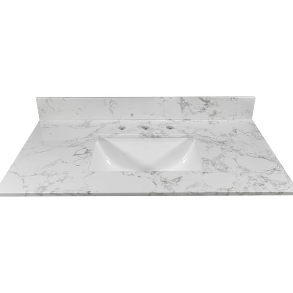 Hard and Long - lasting Stone - Perfect for Quick Bathroom Makeovers, Get Stylish Look
