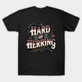 thumbnail image 1 of Hard of Herring Funny Fishing Pun Angler Hobby, H3453 T-Shirt, for Men and Women, Up to Size 5XL, 1 of 2