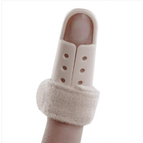 Hard plastic splint fracture corrector hammer-shaped rehabilitation smoked finger fixed sleeve