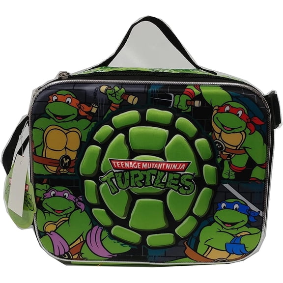 Hard shell ninja turtle lunch box