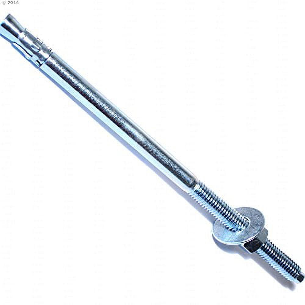 Hard-to-Find Fastener 014973237271 1/2-Inch x 10-Inch Concrete Wedge Anchors, 25-Piece