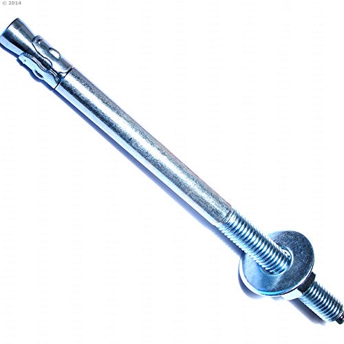 Hard-to-Find Fastener 014973237349 5/8-Inch x 10-Inch Concrete Wedge Anchor, 10-Piece