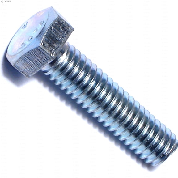 5/16"-18 x 1-1/4" Zinc Full Thread Hex Head Tap Bolts TBHS-047 (100 pcs)