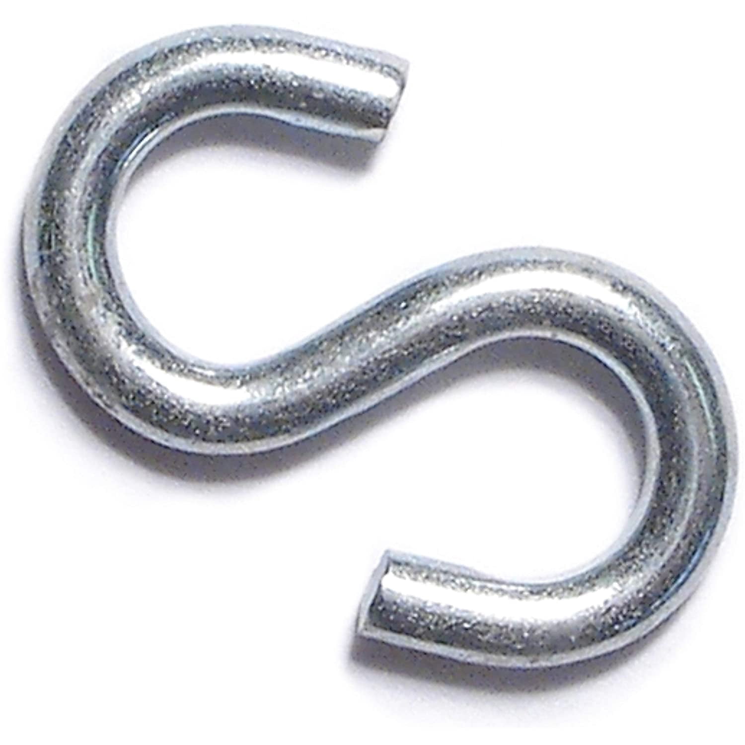 S Hooks 3/4 Inch – Zinc-Plated Steel, 100-Piece Bulk Pack For Hanging & Organizing