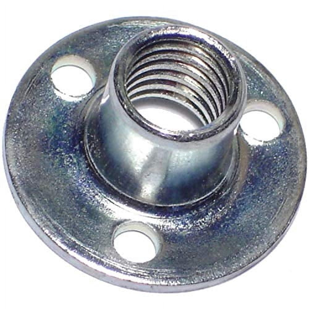 Hard-to-Find Fastener 323165 Tee Nut – 3/8-16 X 7/16", Zinc-Plated Steel, For Home & Industrial Use