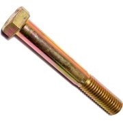 Hard-to-Find Fastener Grade 8 Coarse Hex Cap Screws, x Piece-10 , yellow x