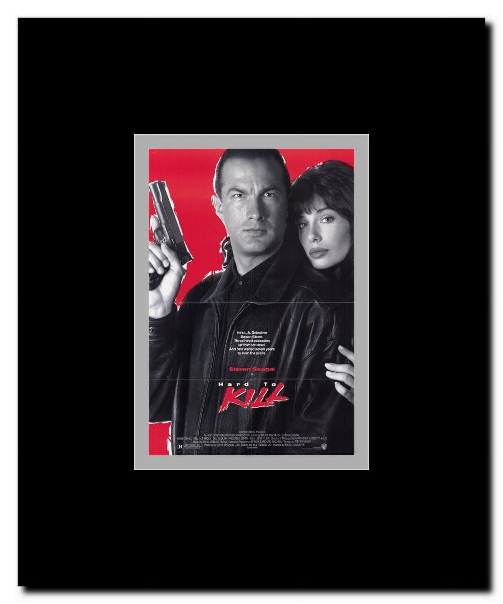 Hard to Kill Framed Movie Poster
