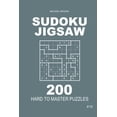 thumbnail image 1 of Hard to Master Sudoku Jigsaw - 200 Hard to Master Puzzles 9x9 (Volume 10), Book 10, (Paperback), 1 of 1