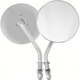 thumbnail image 1 of HardDrive 153083 Universal 4in. Round Mirror - Right Side - Chrome, 1 of 1