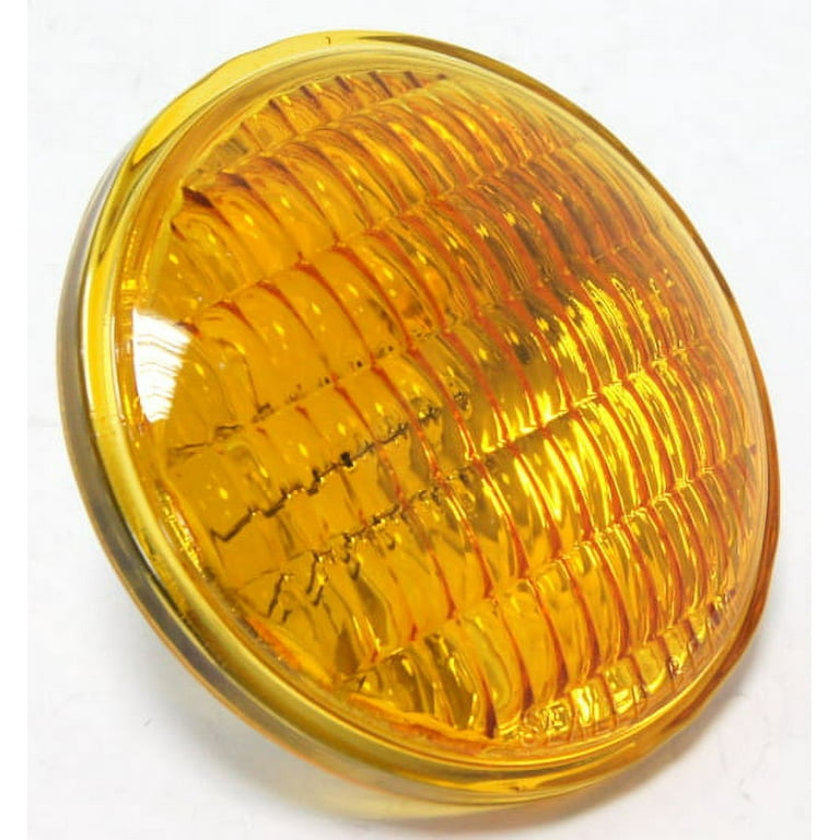 【Amber】 HardDrive 4.5in. Fluted Sealed Beams, Amber - 12V/35W
