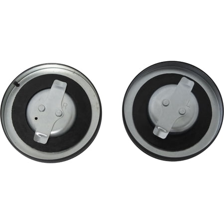 HardDrive Cam Style Gas Cap Set, Black
