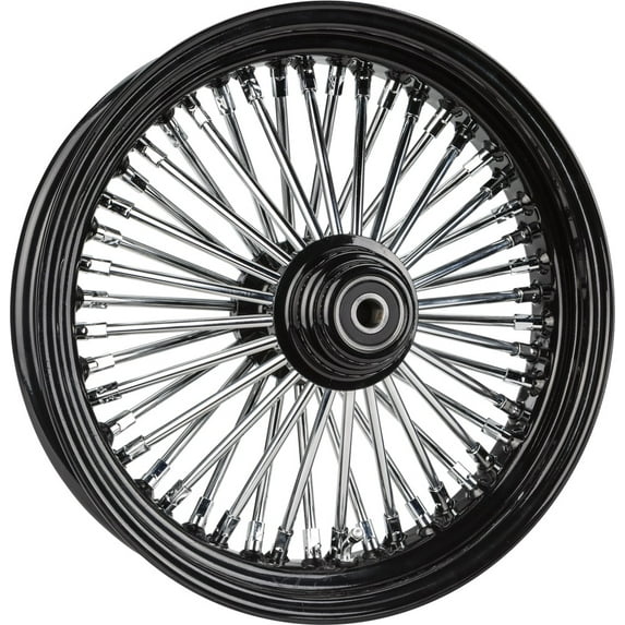 HardDrive Front 48 Spoke Wheel Black Single Disc 21X3.5 1" 00-Up 052-13531