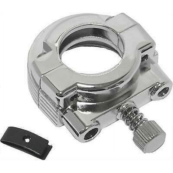HardDrive Throttle Clamps, Double Cable - Chrome