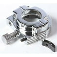 thumbnail image 1 of HardDrive Throttle Clamps, Single Clamp - Chrome, 1 of 2