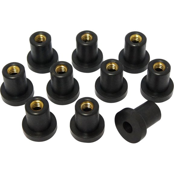 HardDrive Well Nuts, 1/4-20 - 10pk.