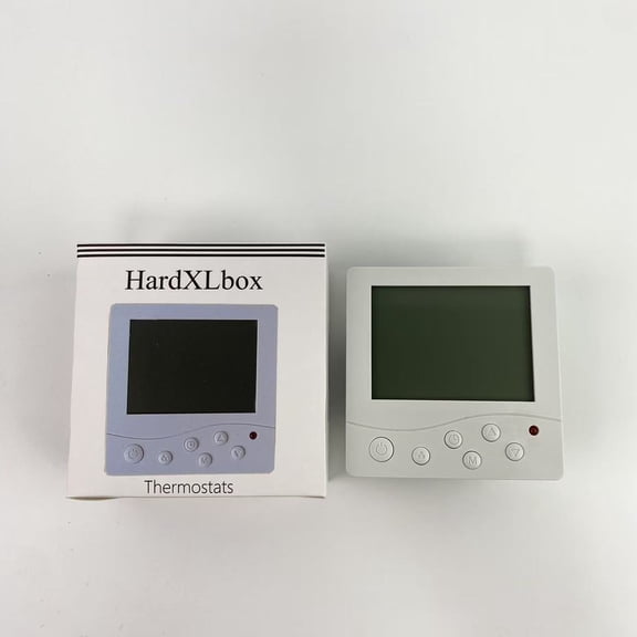 HardXLbox Thermostats,Programmable Thermostat, White