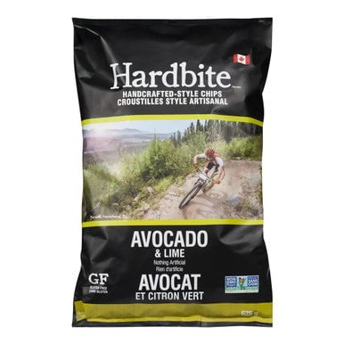Hardbite Avocado Lime All Natural Potato Chips 150g - Gluten-Free