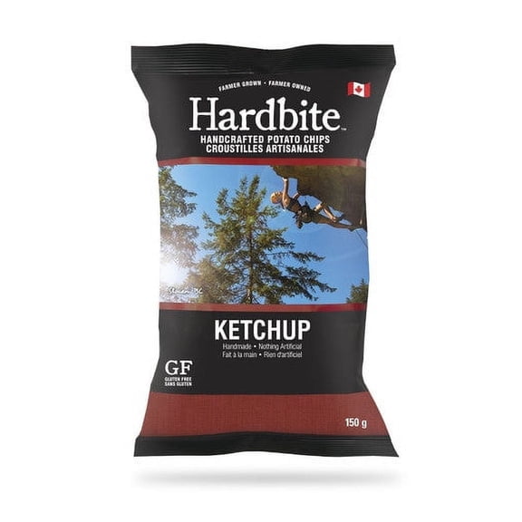 Hardbite Handcrafted Ketchup Chips 150g/5.3 oz