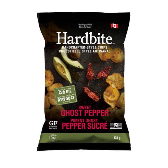 Hardbite Sweet Ghost Pepper baked in Avocado Oil Chips, 128g/4.5 oz