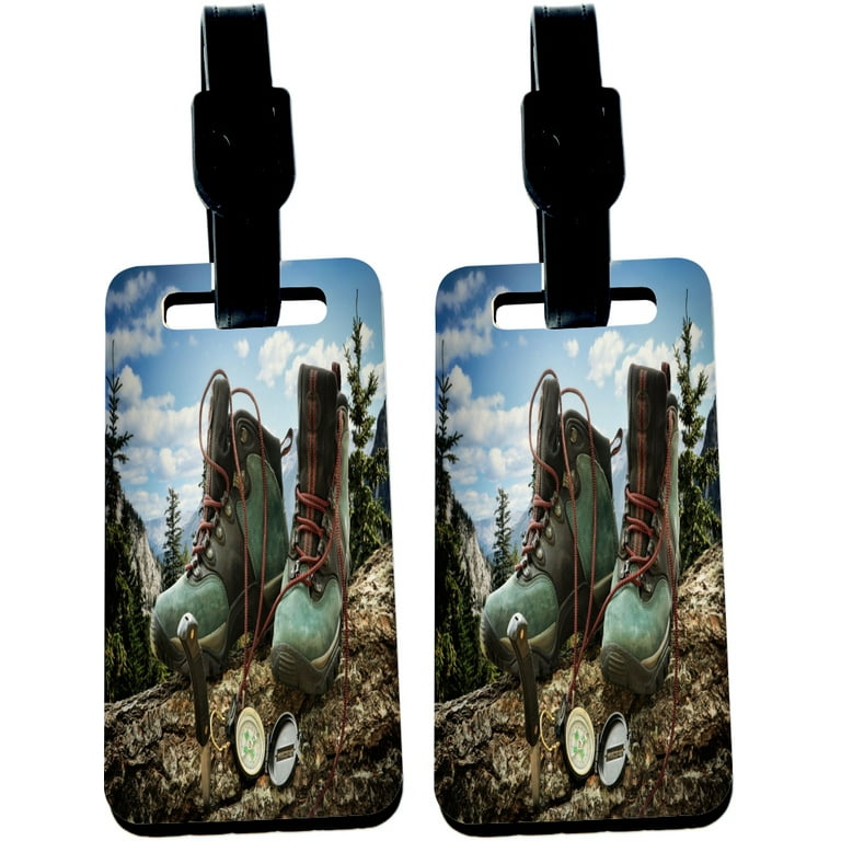 Luggage tags boots deals