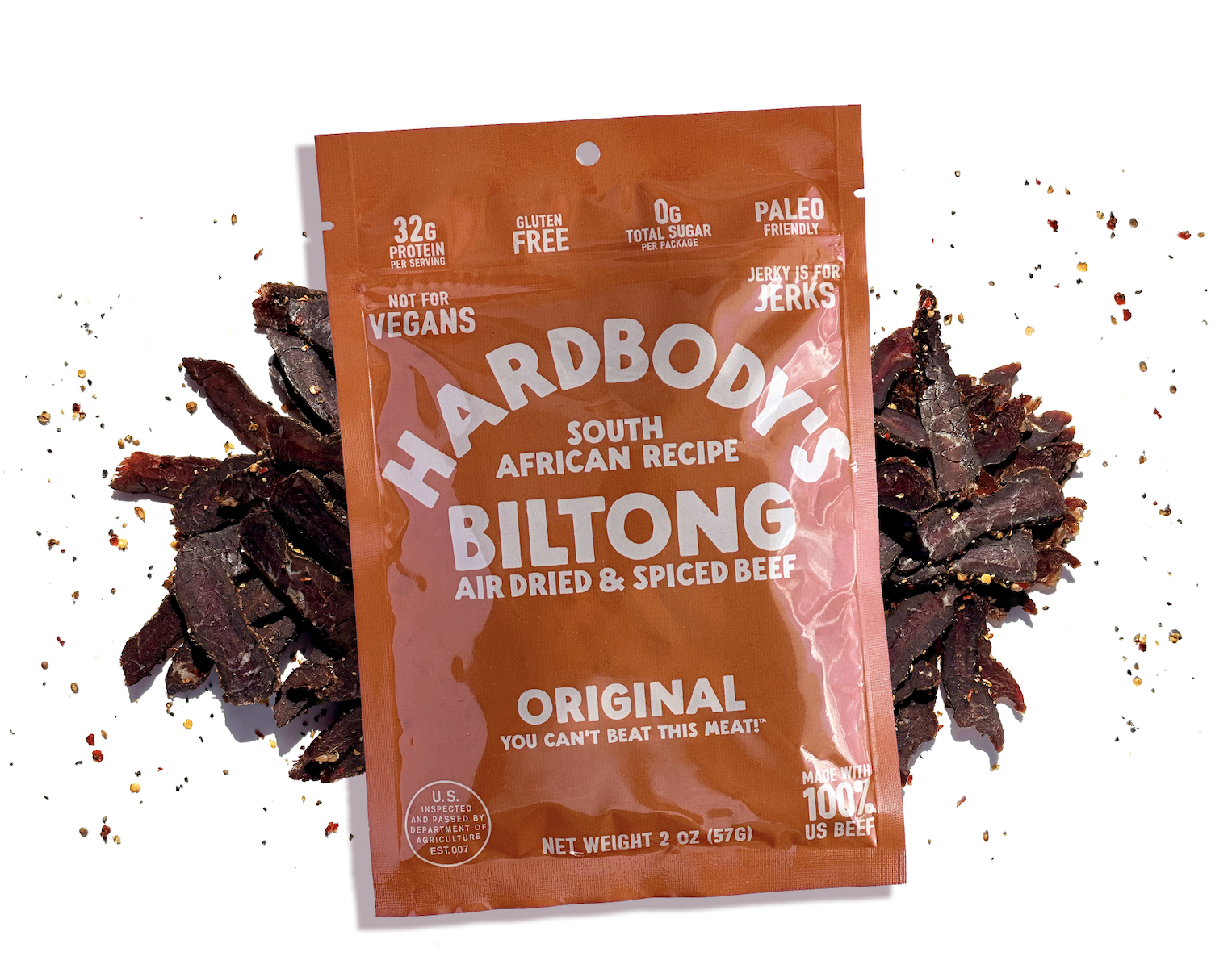 Hardbody's Biltong Original 2oz